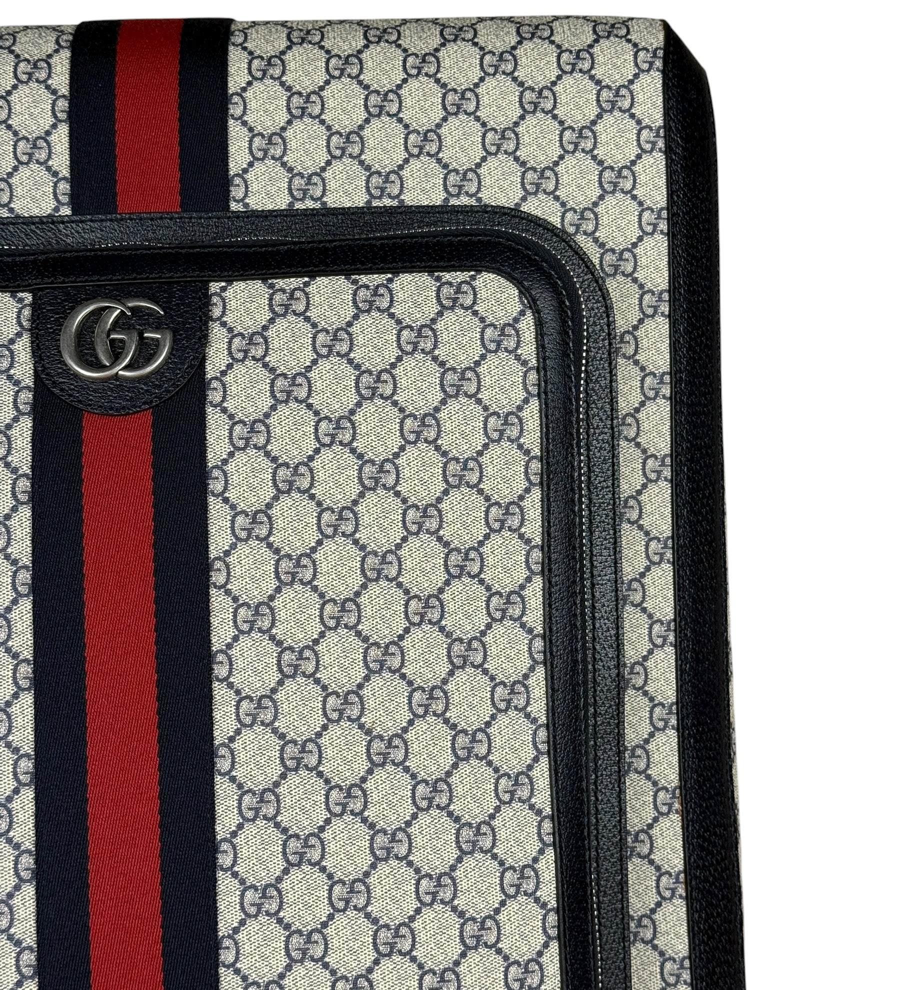 Gucci GG Savoy Navy Medium Trolley Luggage