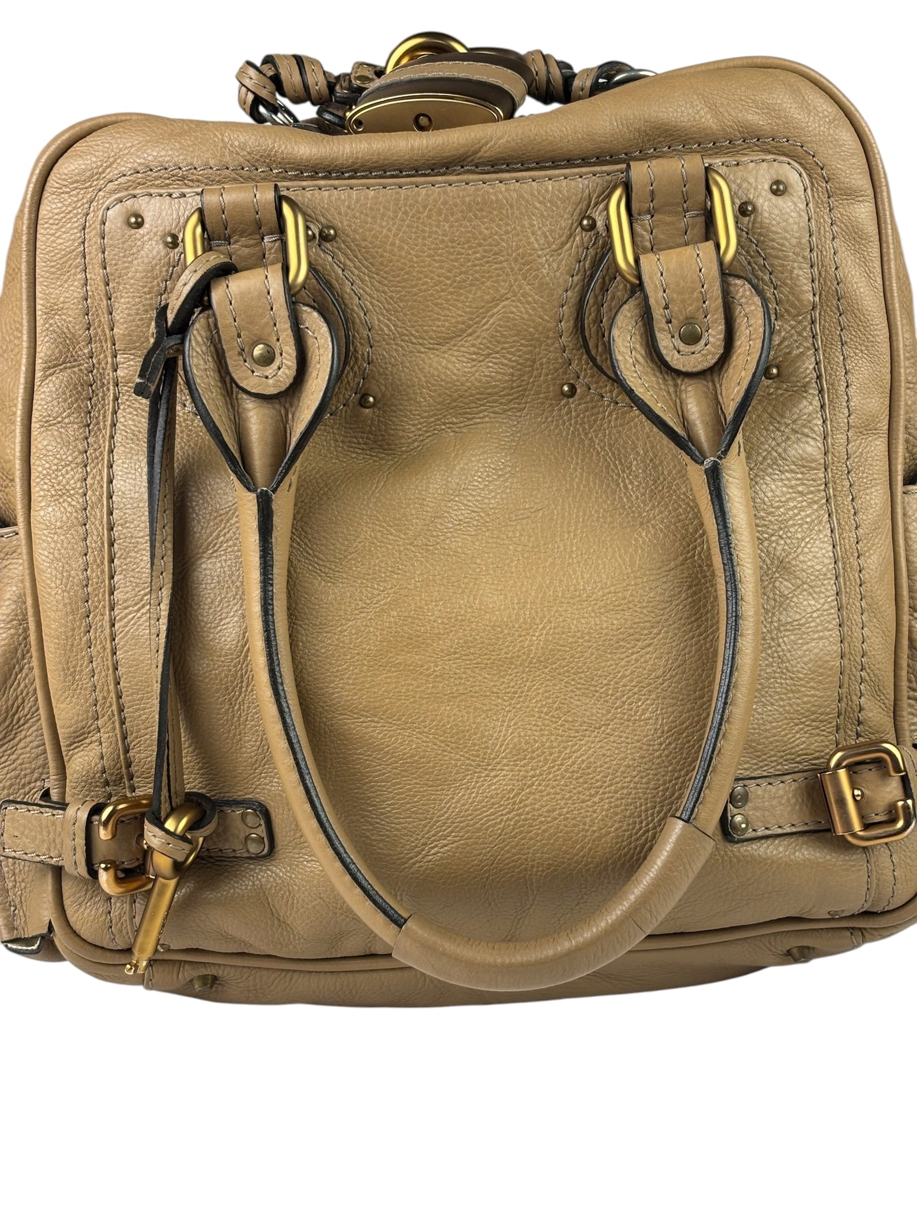 Chloe Brown Leather Paddington Shoulder Bag