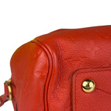 Louis Vuitton Orange Monogram Empreinte Speedy Bandouliere 30