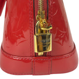Louis Vuitton Red Vernis Alma BB Handbag