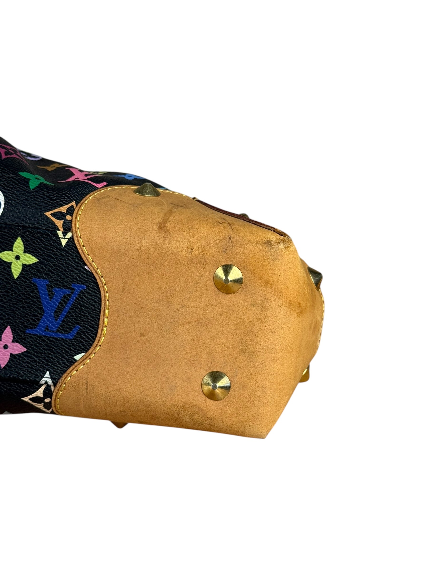 Louis Vuitton Black Murakami Judy MM Handbag