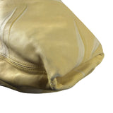 Bottega Veneta Yellow Calfskin Fortune Cookie Hobo