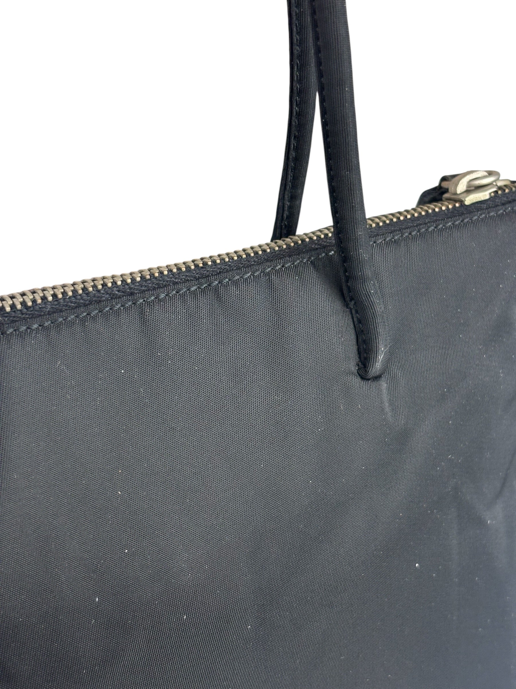 Prada Black Tessuto Nero Nylon Tote/Shoulder Bag