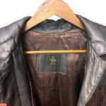 Fendi Brown Leather Trim Zucca Hooded Jacket