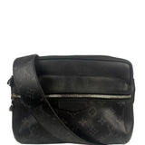 Louis Vuitton Black Monogram Taigarama Outdoor Messenger Bag