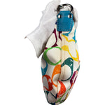 Coach Multicolor Leather Trim Scribble Hobo Bag