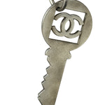 Chanel Coco Mark Nylon Strap Key Lanyard Blue