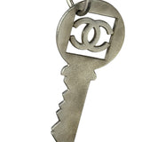 Chanel Coco Mark Nylon Strap Key Lanyard Blue