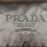Prada Vintage Black Satin Mini Shoulder Bag