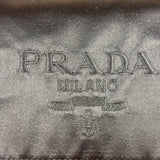 Prada Vintage Black Satin Mini Shoulder Bag