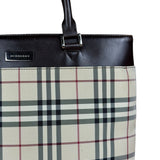 Burberry Vintage Canvas Nova Check Tote