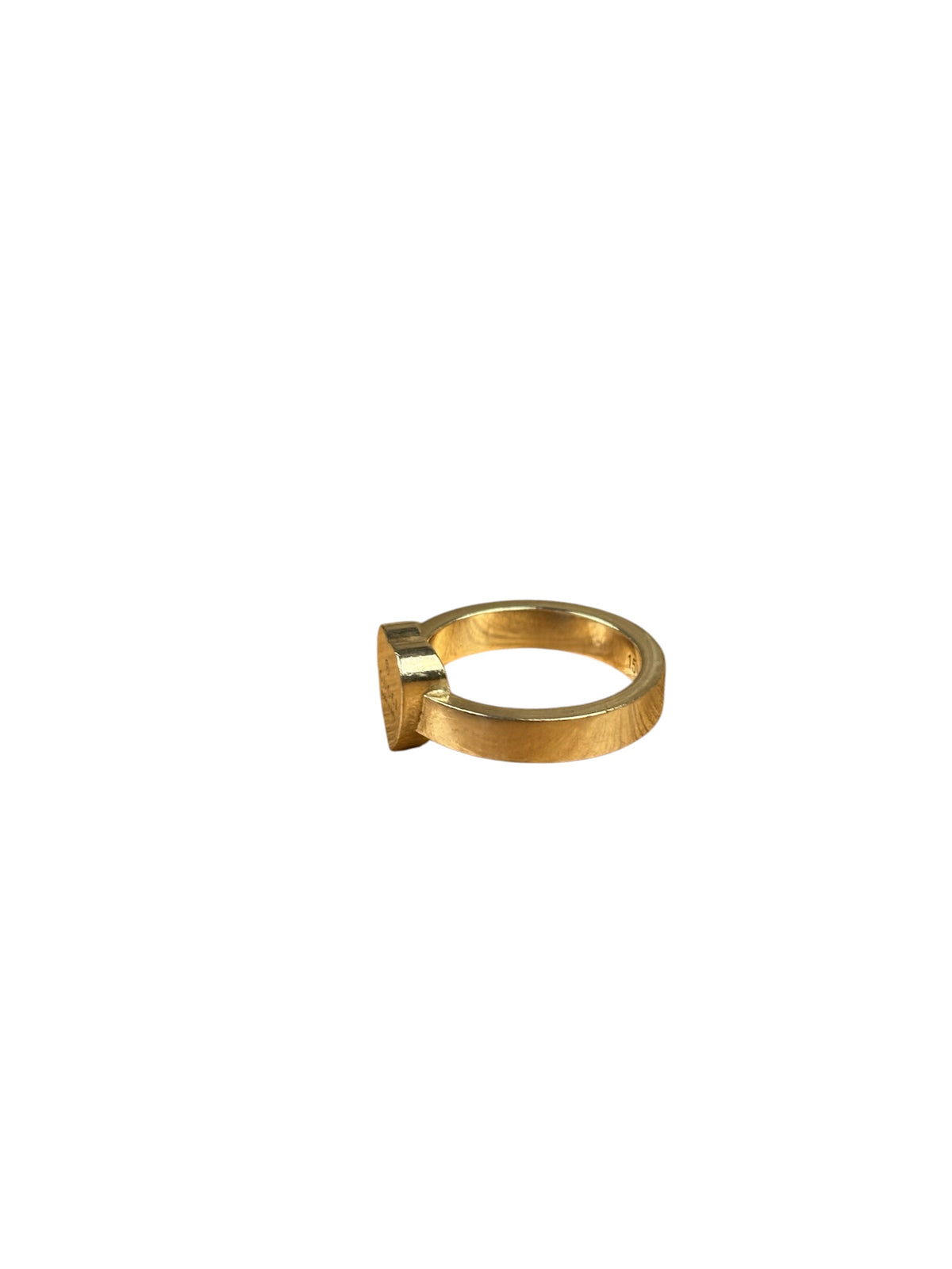 Gucci Trademark Ring With Heart Pendant