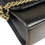 Chanel Black Leather Paris-Cuba Click Flap Bag 2017