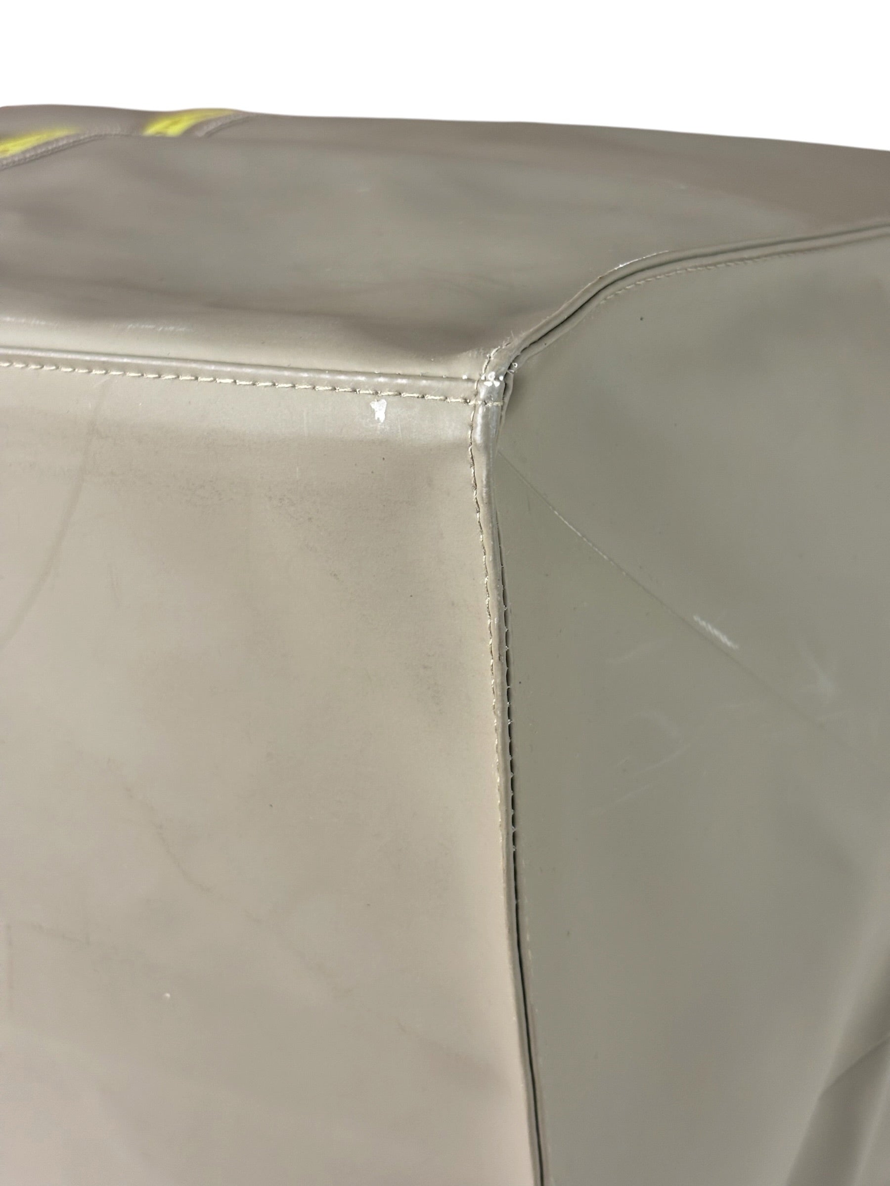 Louis Vuitton Muted Khaki Vinyl Cup Beach/Shopping Bag