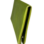 Dolce & Gabbana Lime Green Satin Clutch