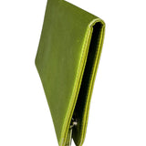 Dolce & Gabbana Lime Green Satin Clutch