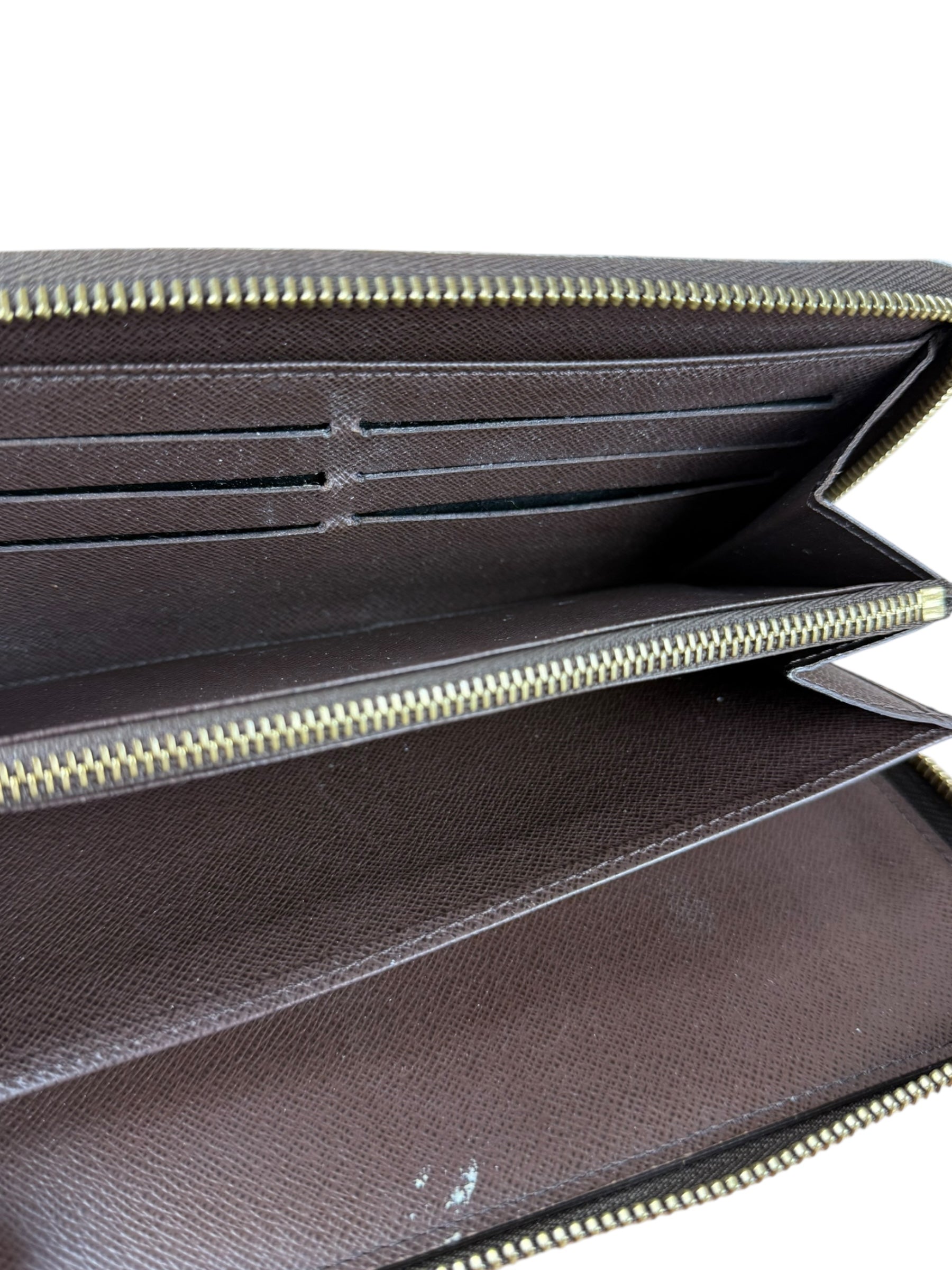 Louis Vuitton Damier Ebene Zippy Organizer Wallet