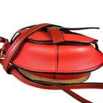 Loewe Mini Gate Crossbody Bag Red