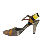 Fendi Vintage Embroidered Heels