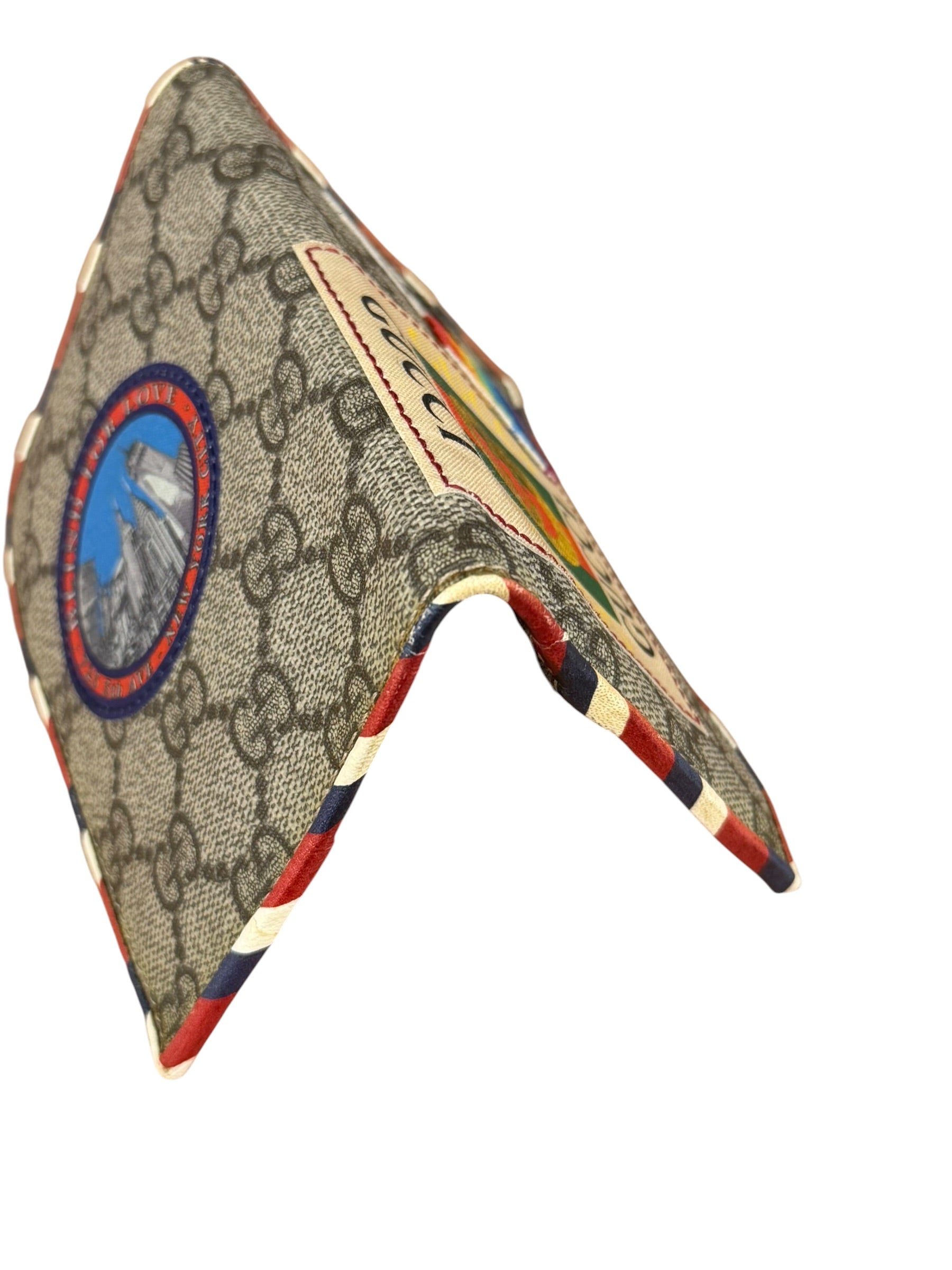Gucci GG Courrier Bifold Wallet/Passport Holder