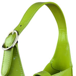 Gucci Jackie Green Medium Leather Shoulder Bag