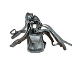 Balenciaga Nano City Bag Silver