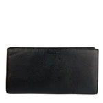 Coach Black Leather Long Wallet