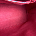 Louis Vuitton Red Epi Alma Handbag