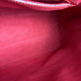 Louis Vuitton Red Epi Alma Handbag