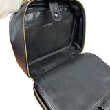 Chanel Black Caviar Leather Vanity 2Way Handbag '96-'97