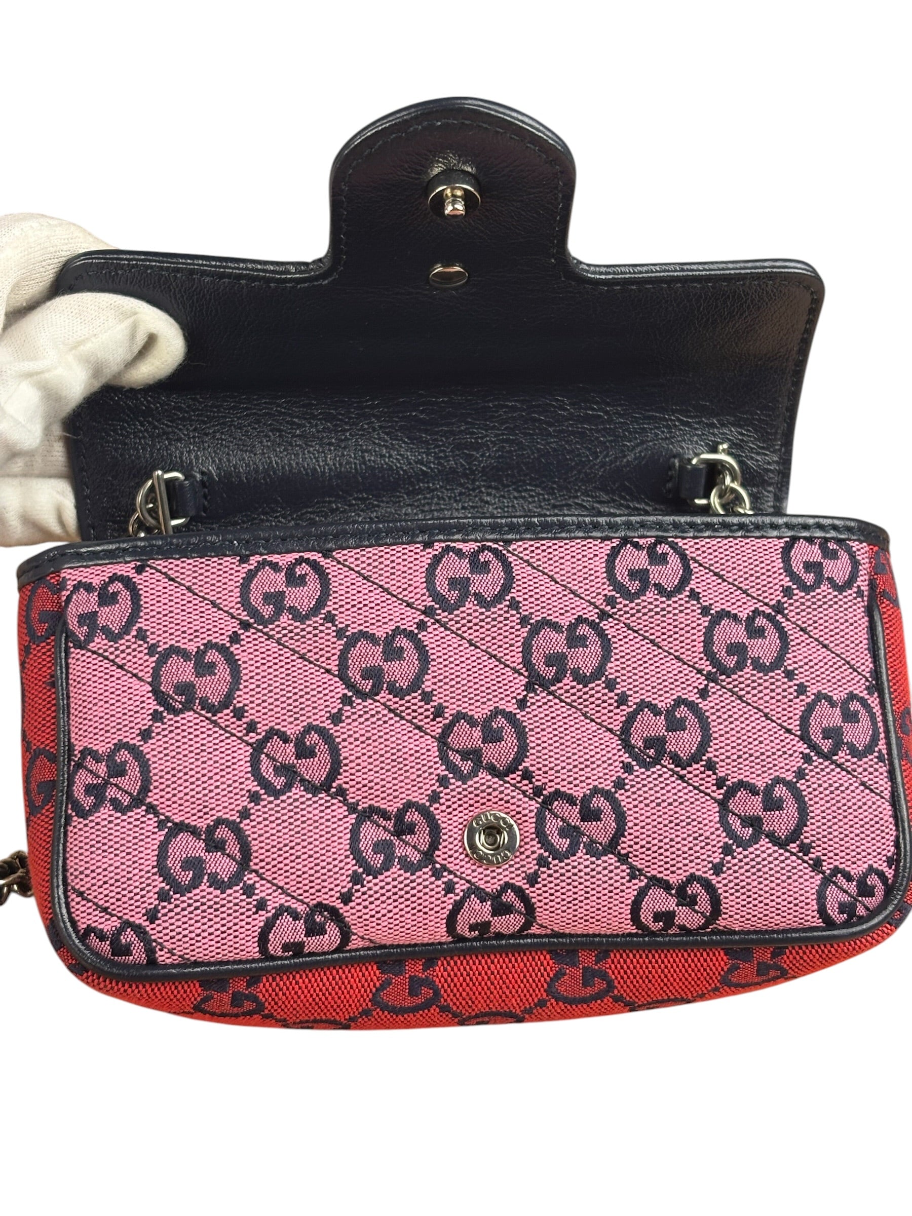 Gucci GG Multicolor Marmont Super Mini