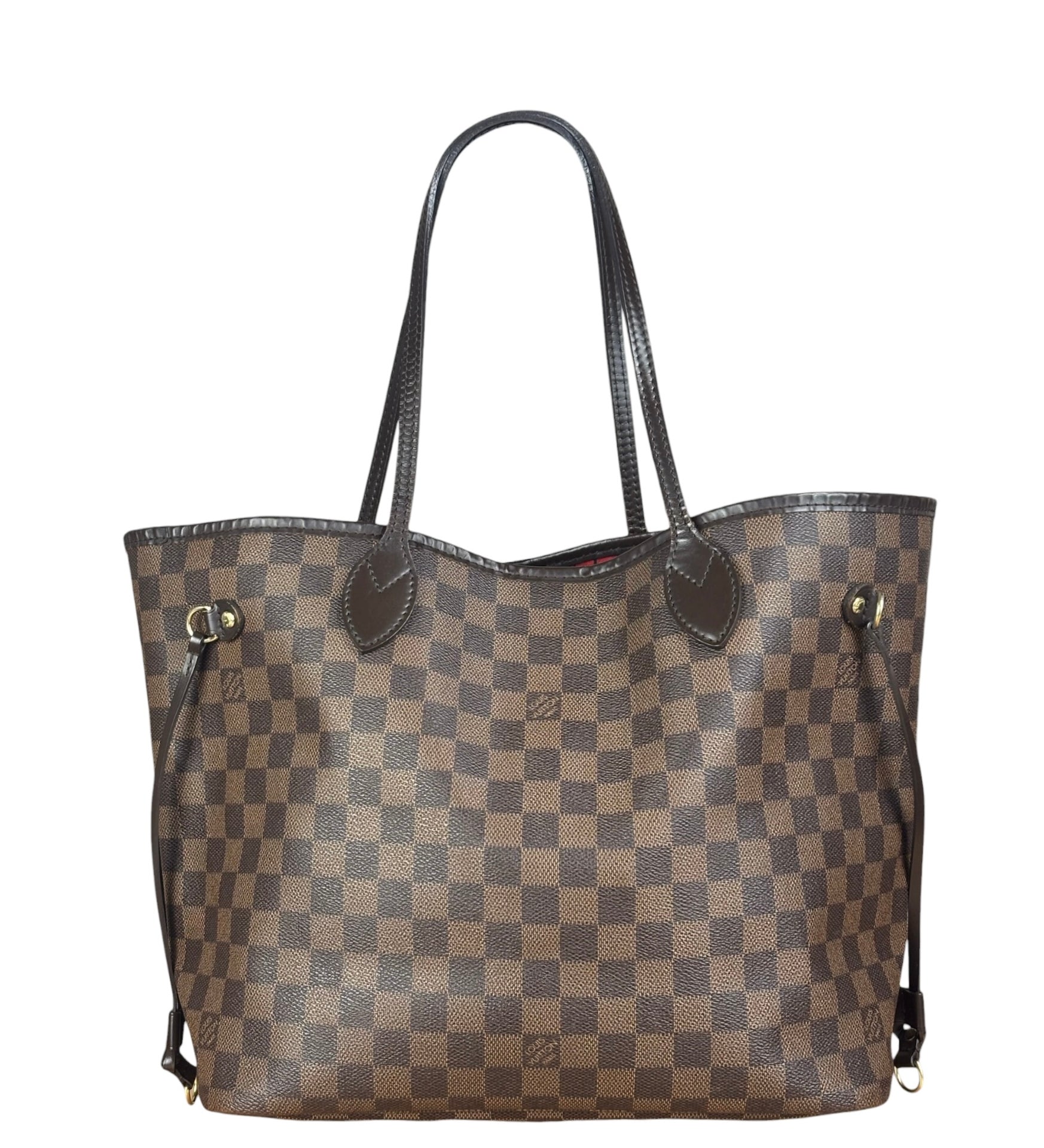 Louis Vuitton Damier Ebene Monogram Neverfull MM