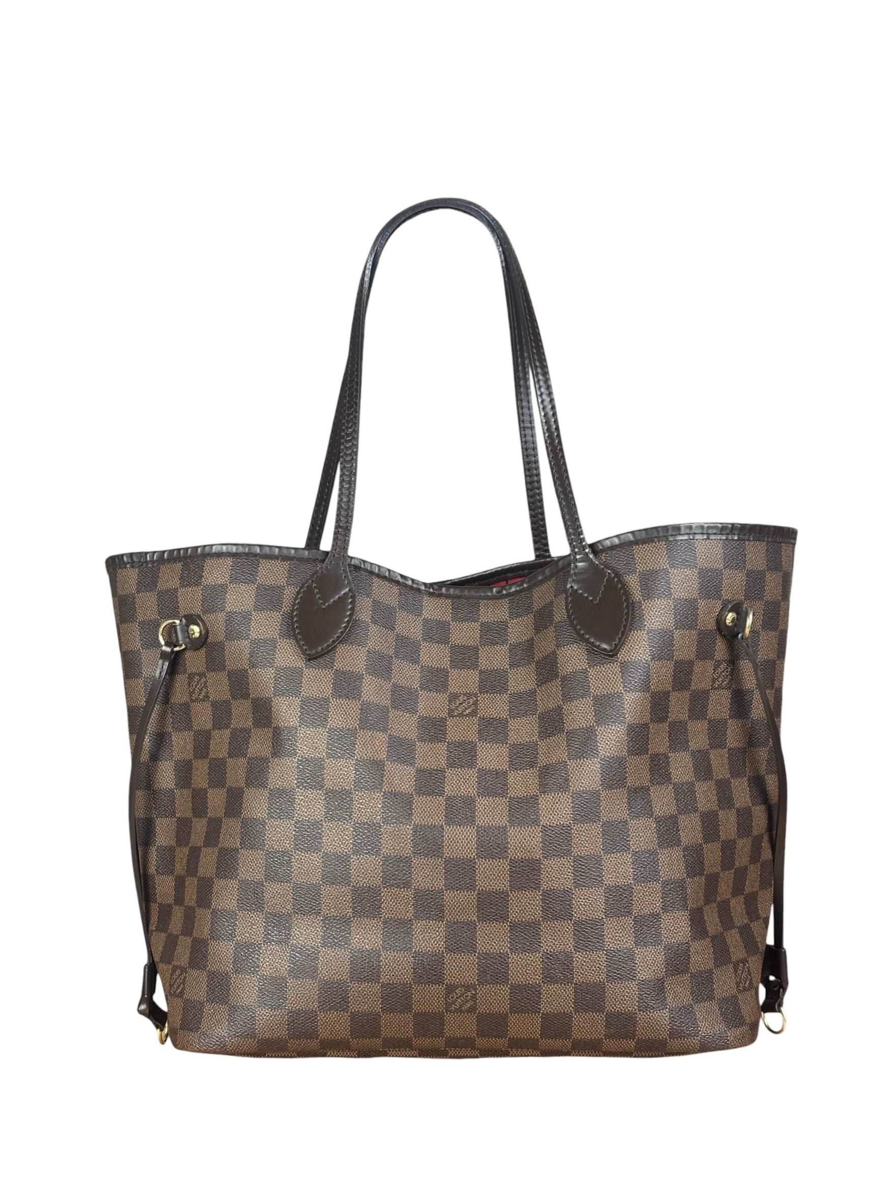 Louis Vuitton Damier Ebene Monogram Neverfull MM