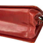 Chanel Red Leather Large Jetsetter Boy 2Way Handbag 2011