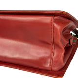 Chanel Red Leather Large Jetsetter Boy 2Way Handbag 2011
