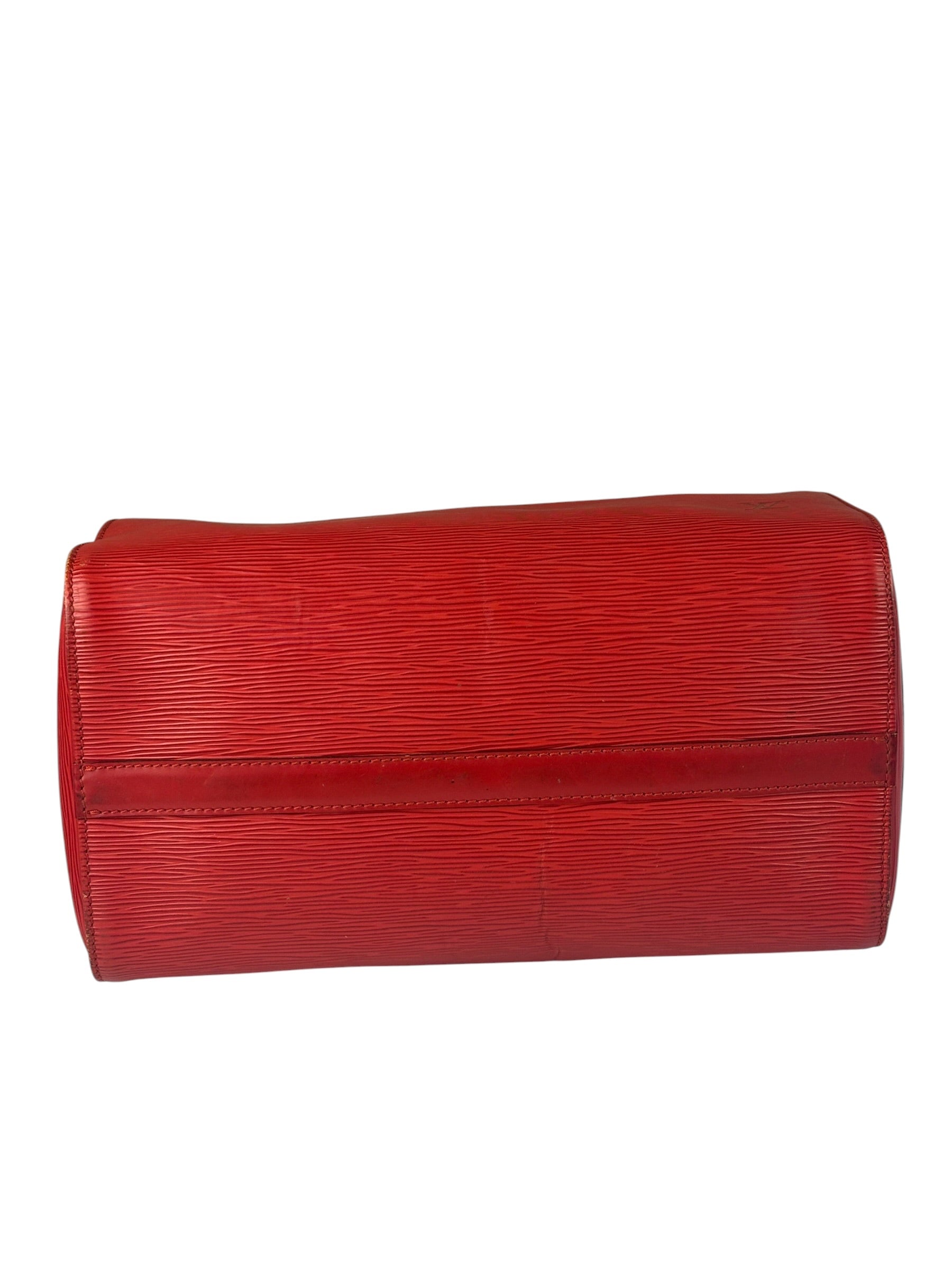 Louis Vuitton Red Epi Leather Speedy 30