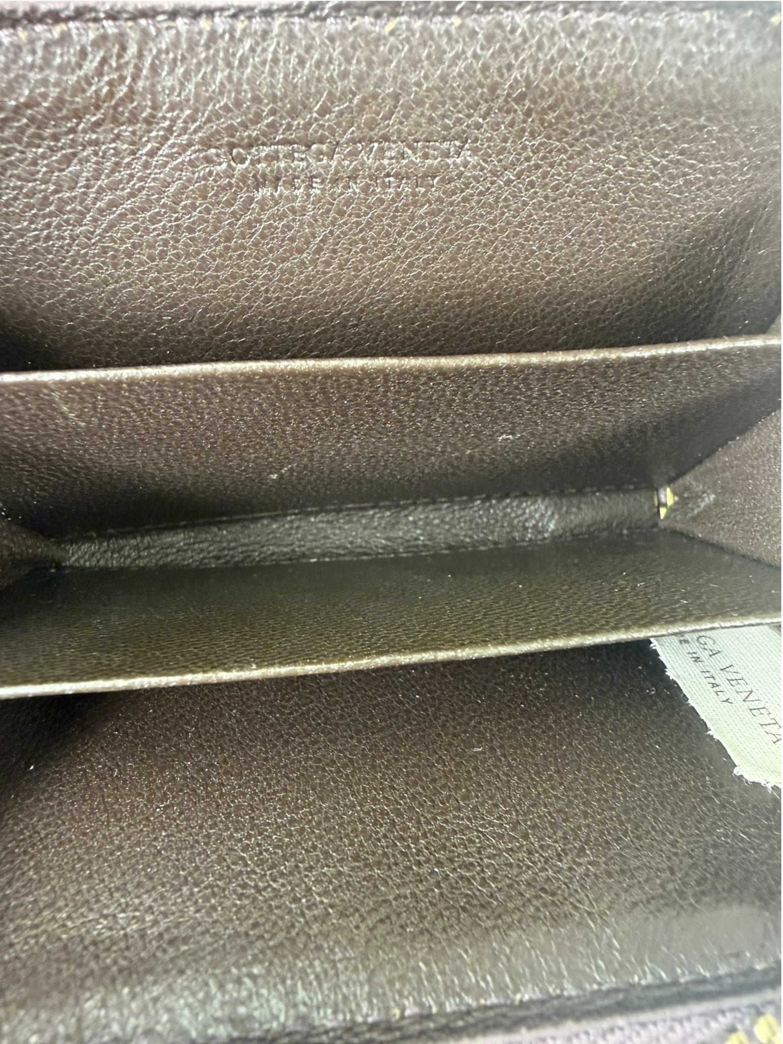 Bottega Veneta Purple Intrecciato Leather Coin/Card Holder