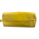 Prada Yellow Leather Padded Nappa Signaux Shoulder Bag