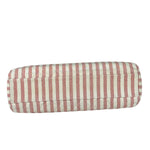Chanel Vintage Pink/Cream Denim Maxi Stripped Tote 1994
