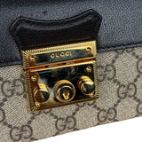 Gucci Crossbody GG Supreme Padlock Mini
