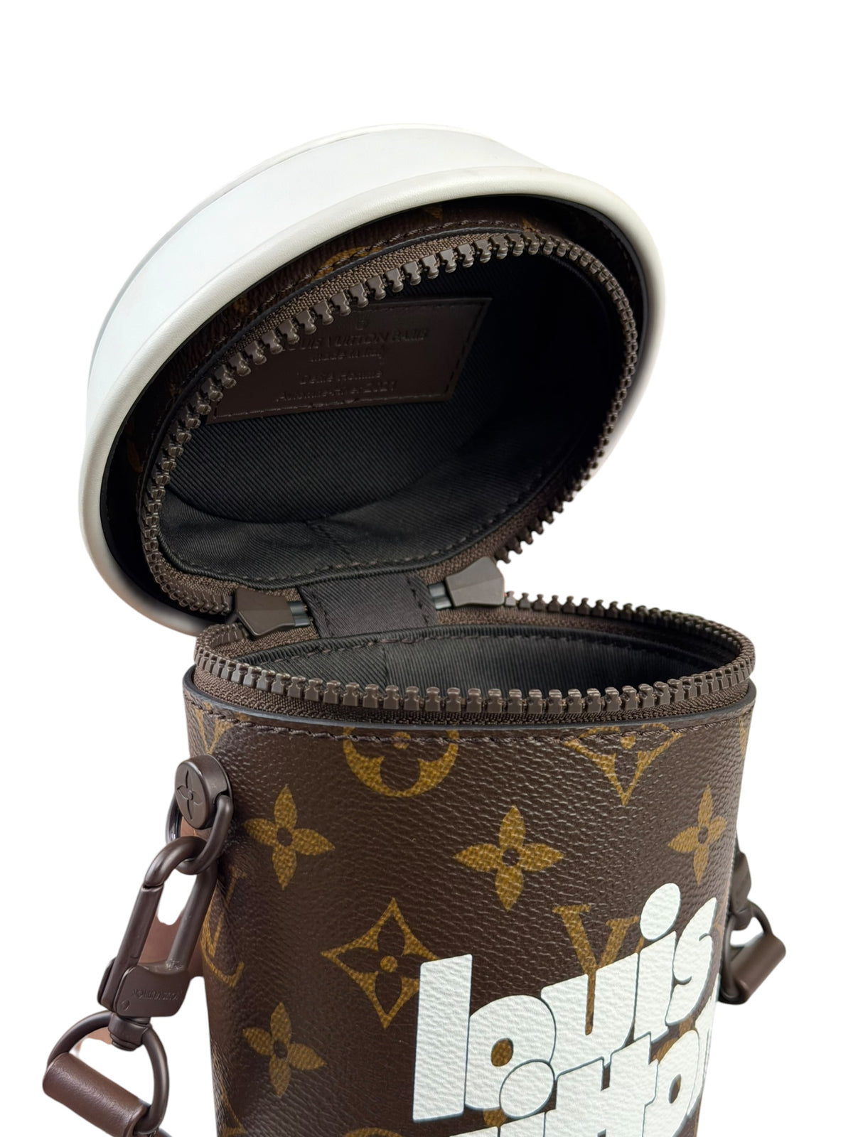 Louis Vuitton Limited Edition Monogram Coffee Cup Shoulder Bag