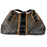 Louis Vuitton Limited Edition Brown/Black  Monogram Mirage Griet Handbag