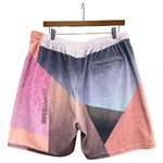 Supreme Geo Velour Shorts Pink