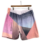 Supreme Geo Velour Shorts Pink