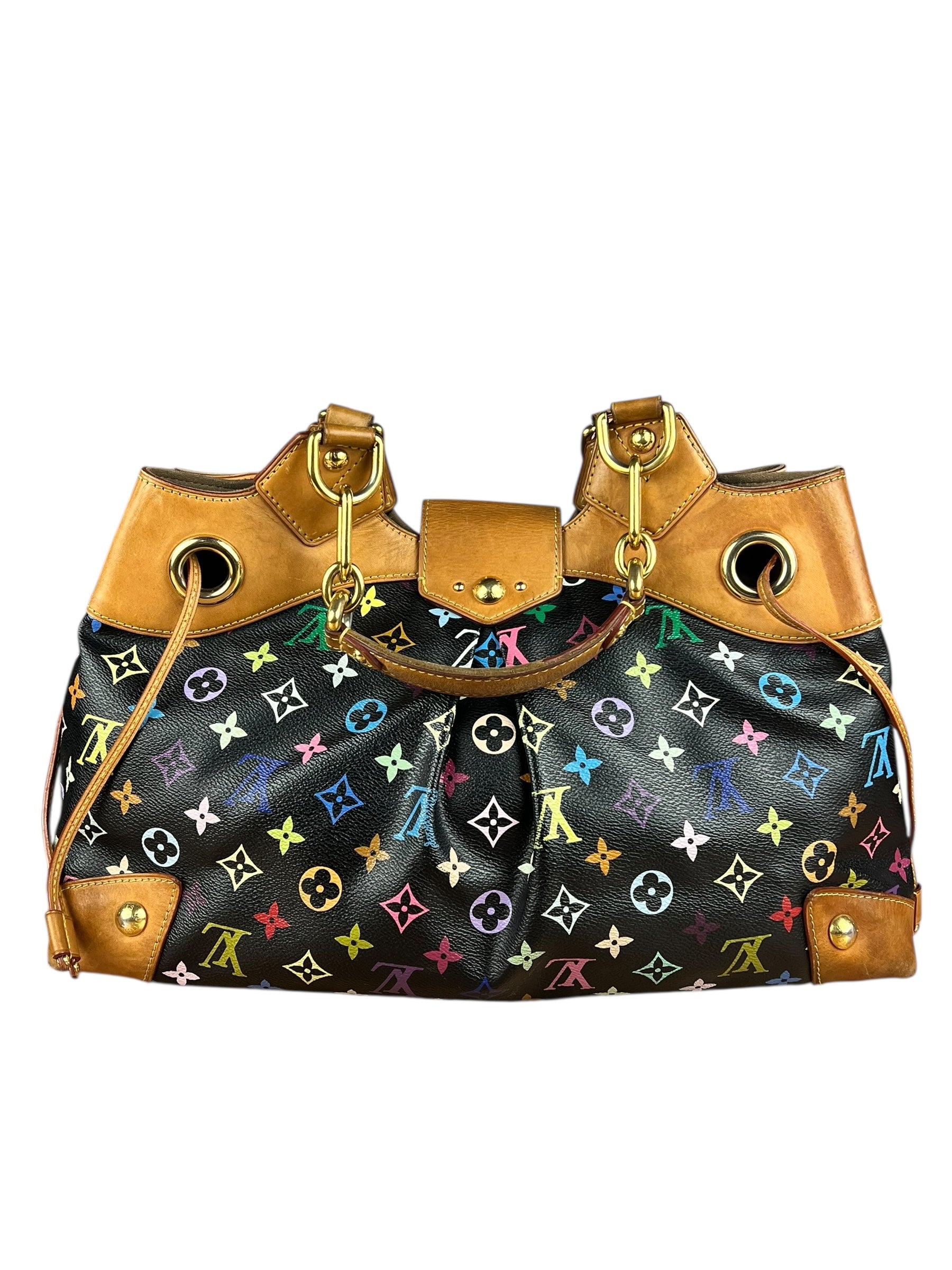 Louis Vuitton Black Murakami Ursula Handbag