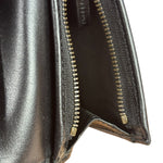 Gucci Black Leather Marmont Card Case Wallet
