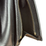 Gucci Black Leather Marmont Card Case Wallet