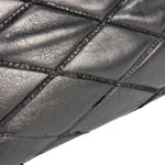 Louis Vuitton Black Quilted Lambskin Chain Flap Bag