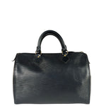 Louis Vuitton Black Epi Speedy 30