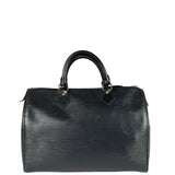 Louis Vuitton Black Epi Speedy 30